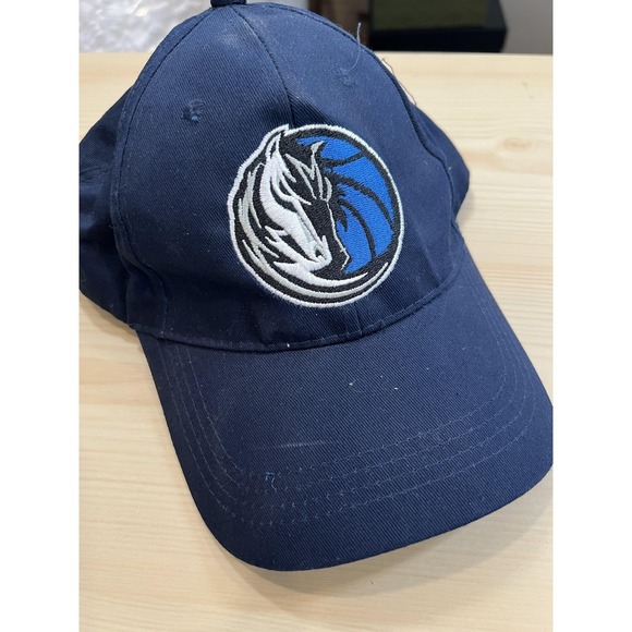 The Unbranded Brand Other - Dallas Mavericks Hat Cap Strap Back Mens One Size Blue NBA Basketball Sprite